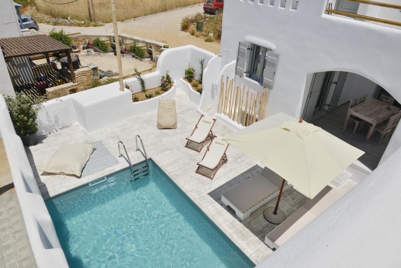 Naxian Album Villa Kaliope With Private Pool In Naxos Γλινάδο Νάξου Εξωτερικό φωτογραφία
